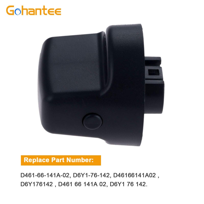 gohantee Ignition Key Knob Push Turn Switch Replaces# D461-66-141A-02 D6Y1-76-142 D46166141A02 D6Y176142 Replacement for 2006-2007 Mazda 6 2007-2012 Mazda CX-7 and CX-9 - Image 4